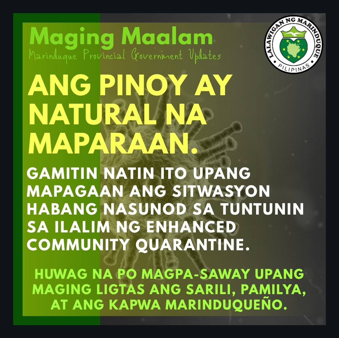 Justice - Ang Pinoy ay natural na Maparaan at Matatag sa anumang ...