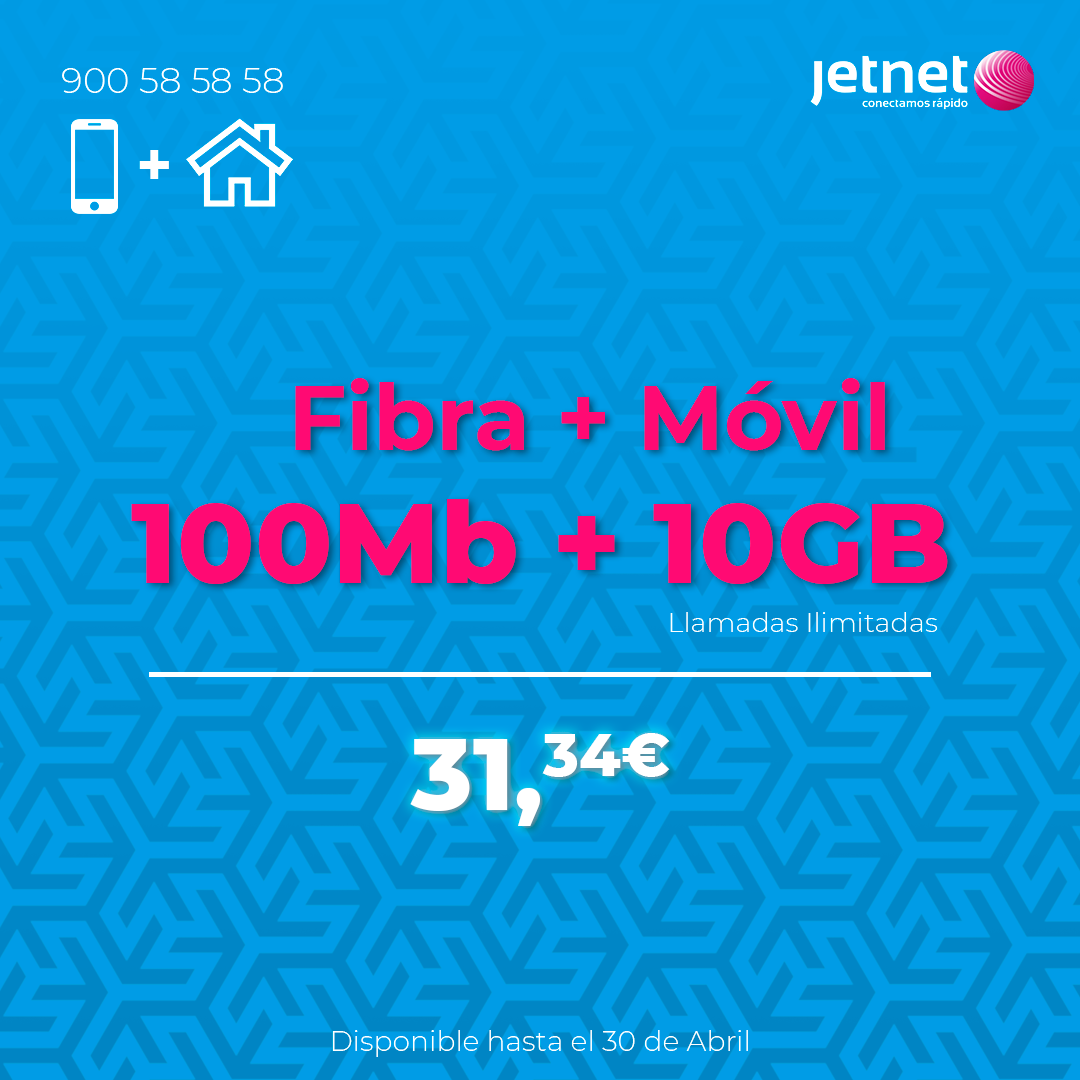 Jetnet - El mejor Pack de Fibra + Móvil en Jetnet☎️ .... | Facebook