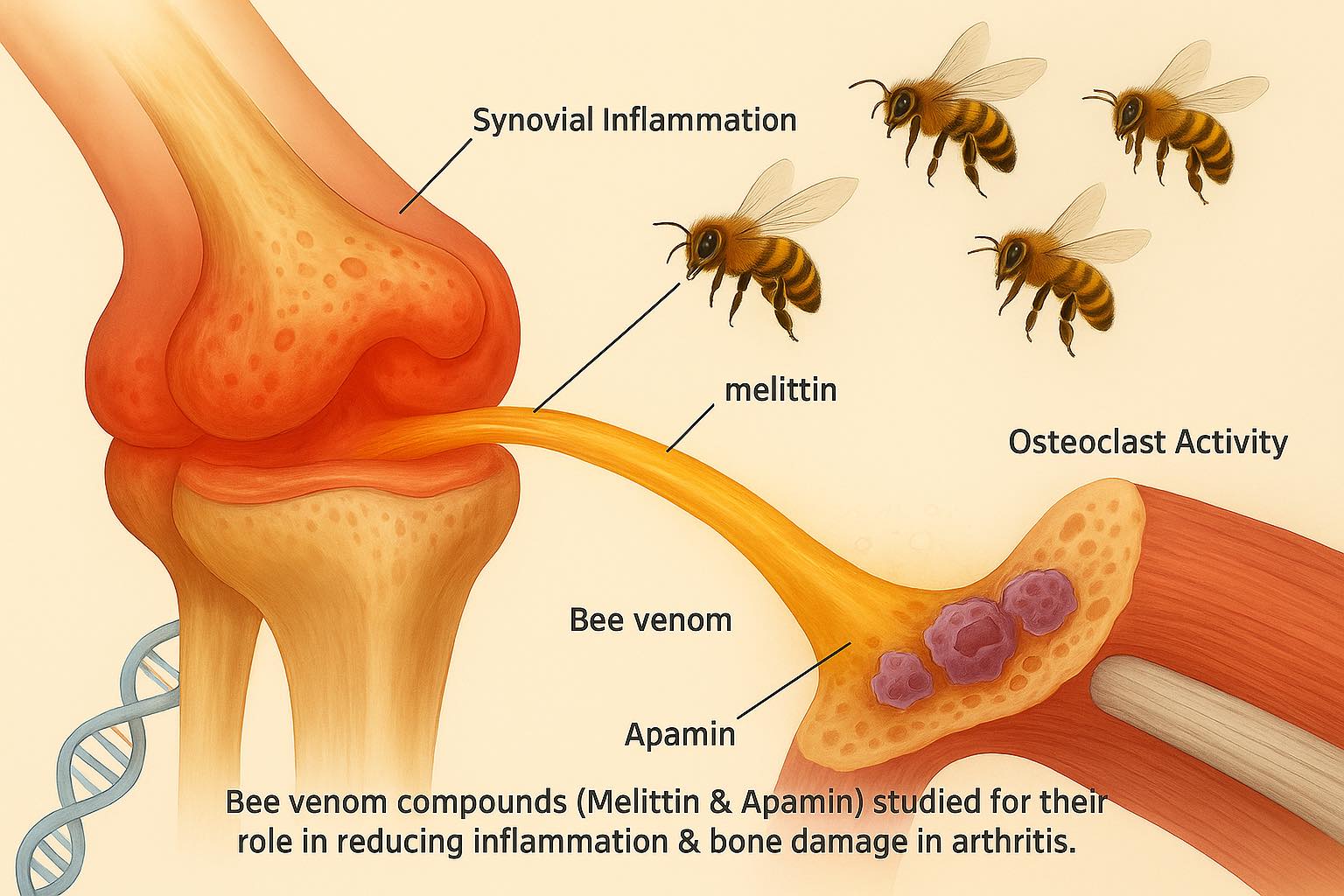 Dream Home Farm - 🐝 Did you know? The same bee venom... | Facebook