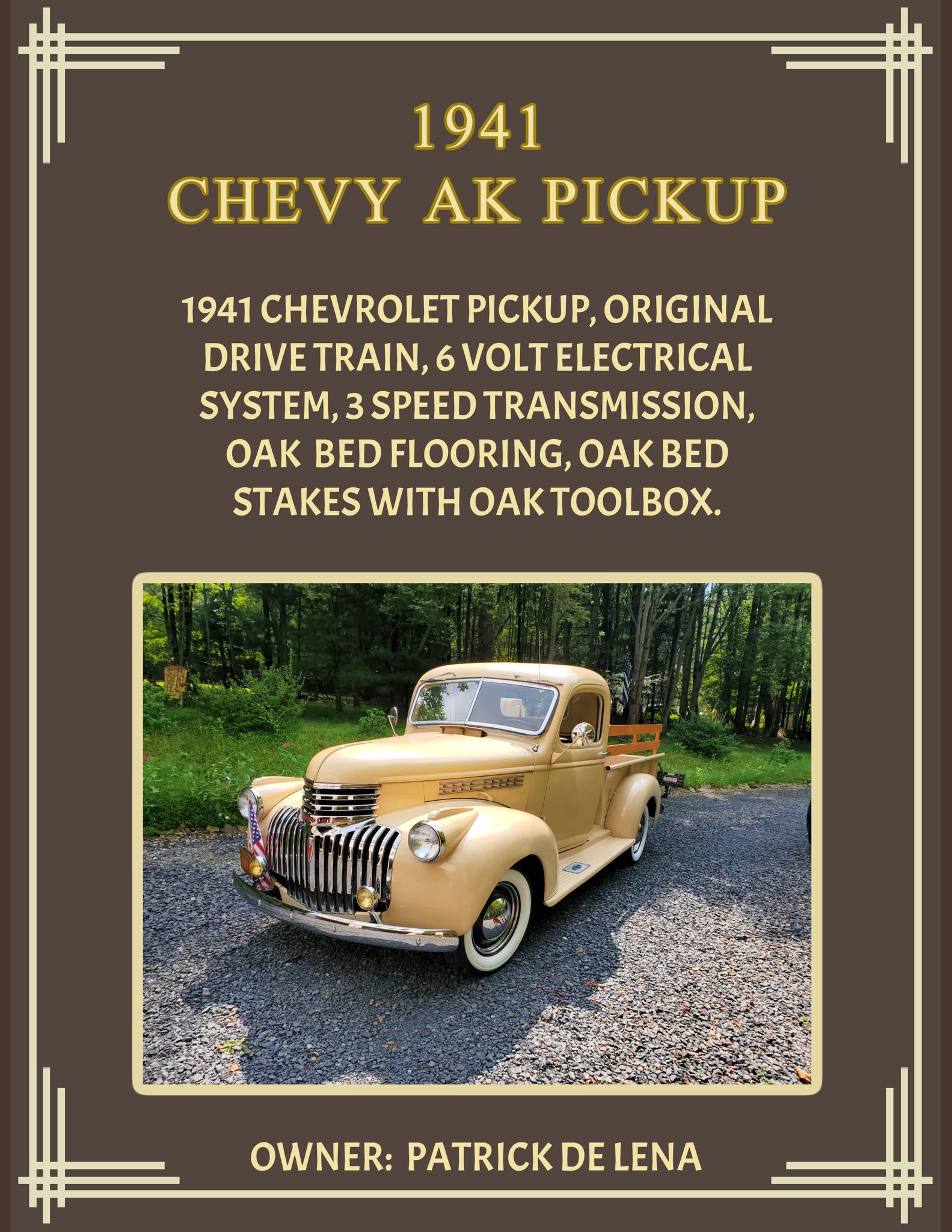 1946 Chevrolet Pickup Truck Owners Manual – Reproduction With Envelope (GM Authorized)-537264