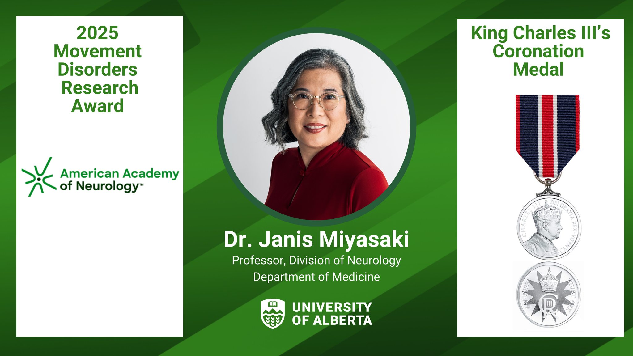 Department - Congratulations to DoM's Dr. Janis Miyasaki on receiving ...