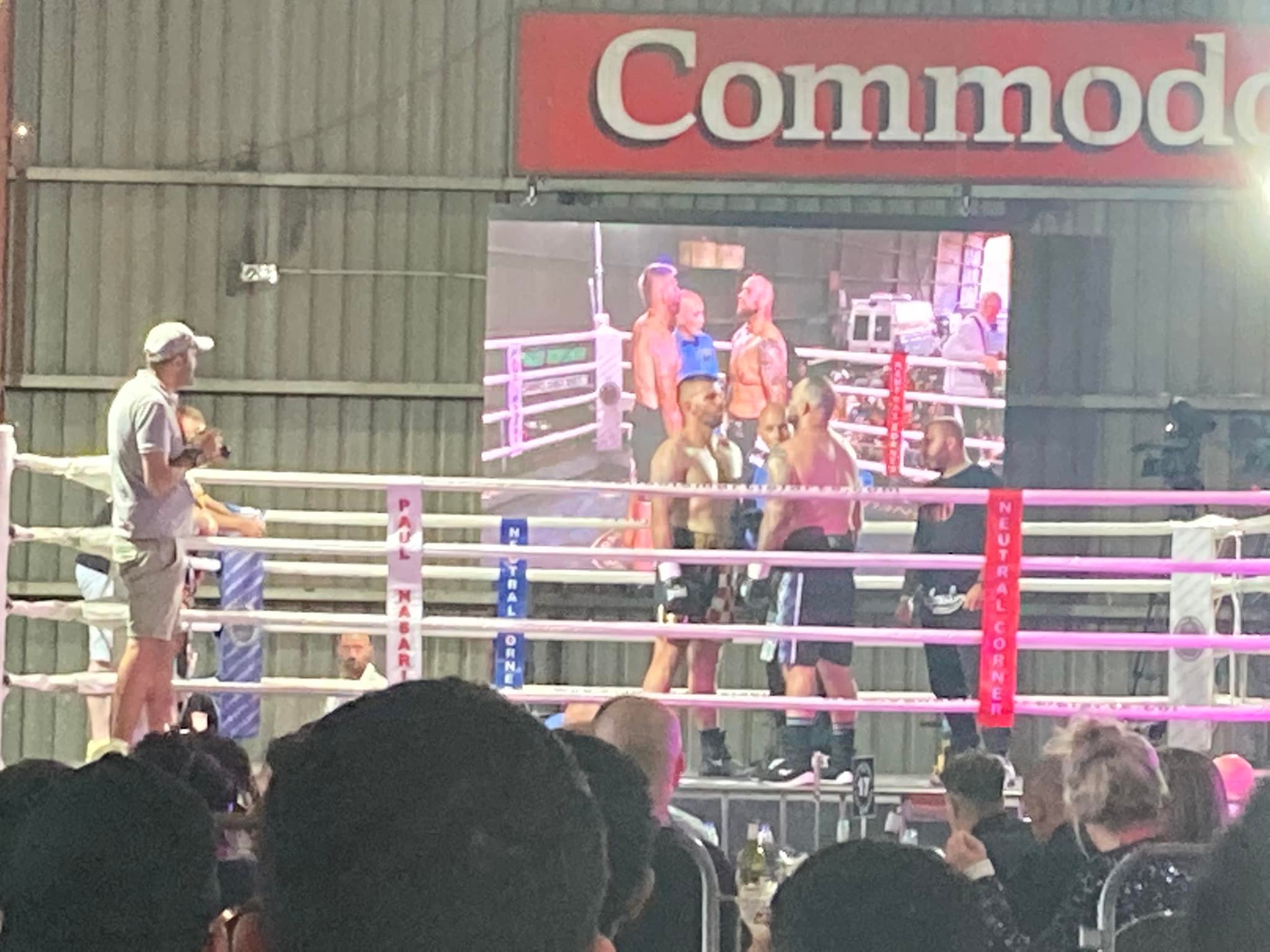 Sideline Eyes - First pro bout of the night underway with... | Facebook