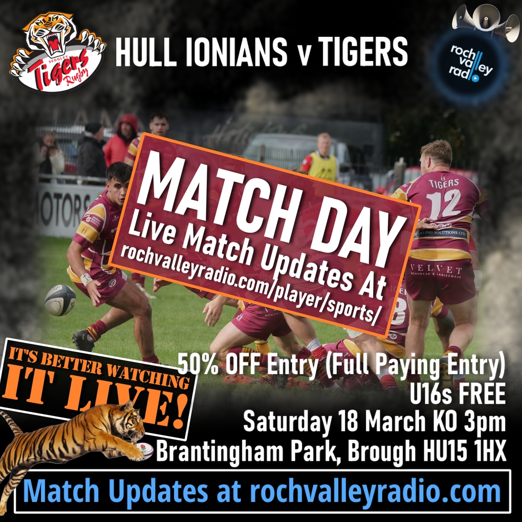 📢 It's MATCH DAY! We head along the... - Sedgley Tigers RUFC