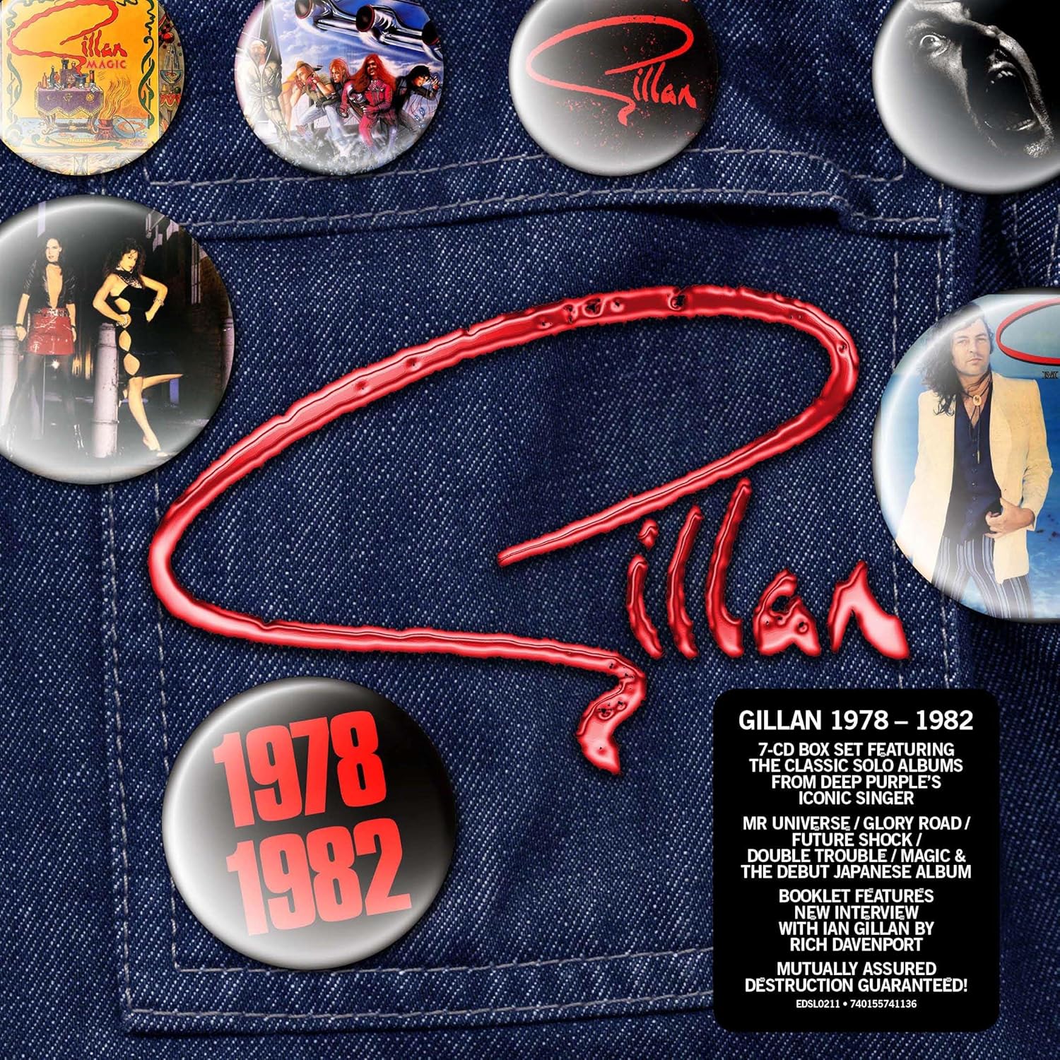 The Ian Gillan Band “Down The Road” 8CD box set is out today