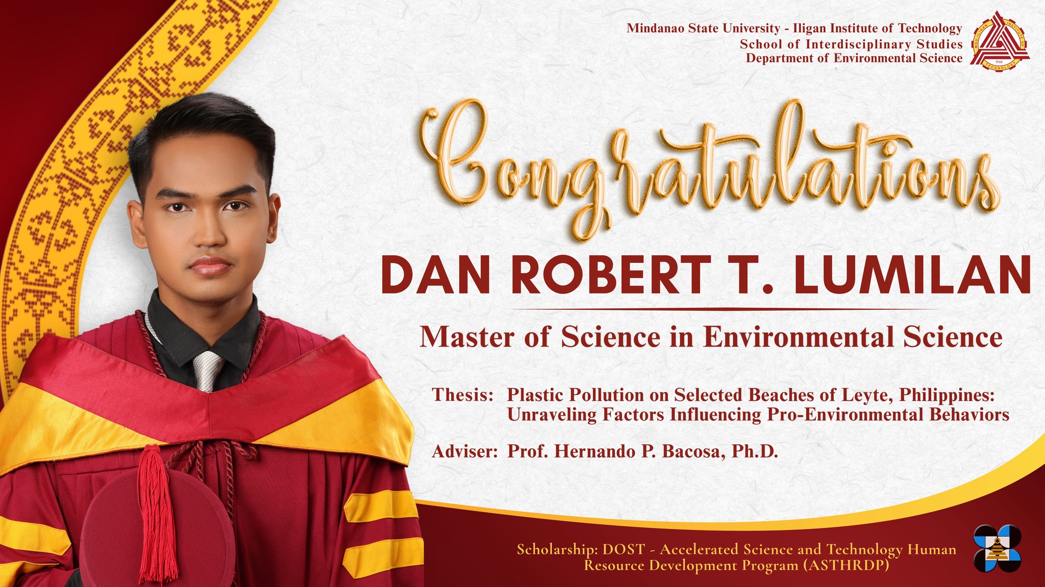 MSU-IIT:Environmental Science Graduate Students' Society