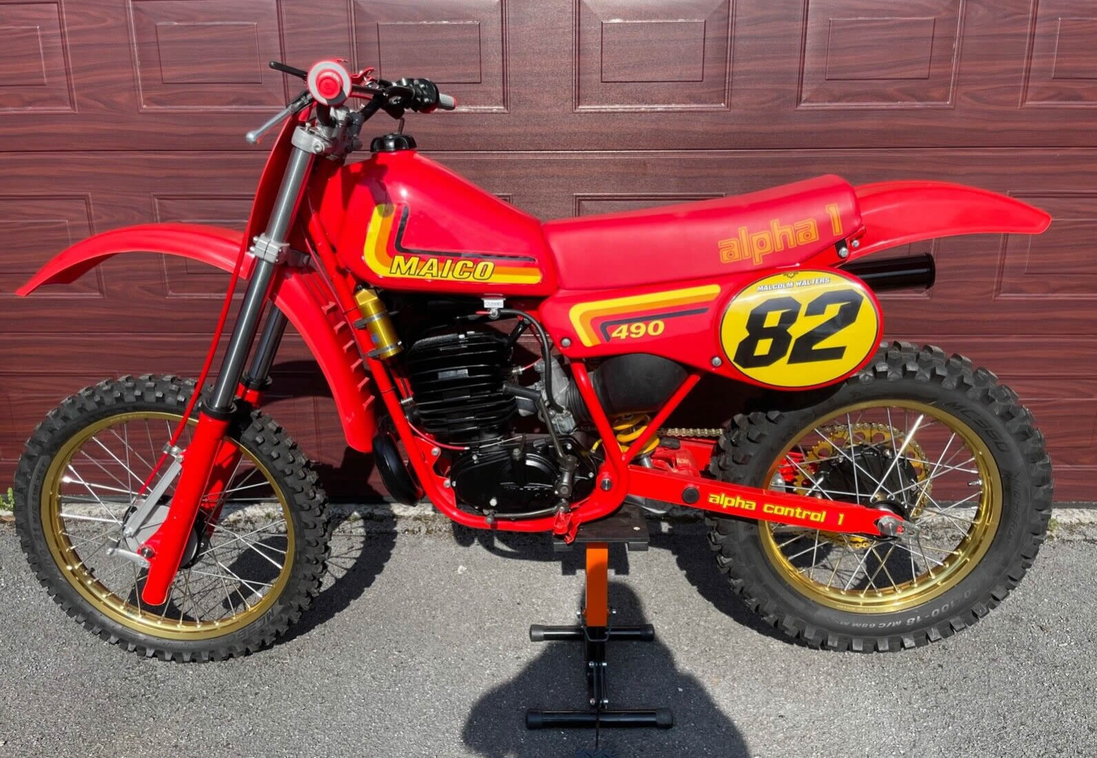 Ad - Maico 250 Alpha 1 - Even the little ones look tough 😁 For