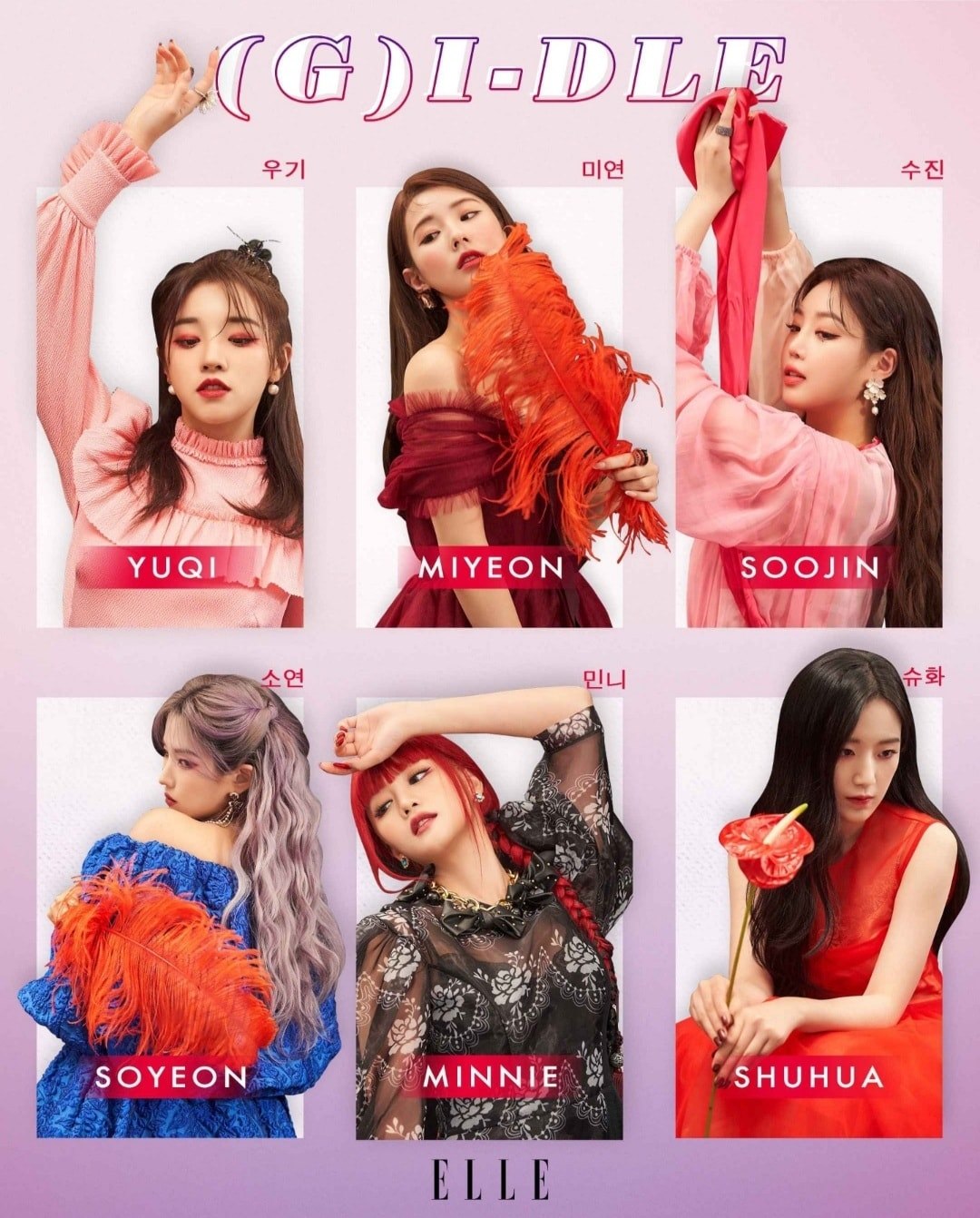 G)I-DLE 4th Mini Album [I burn] 화(火) Ver. 🔥 Concept Image 3