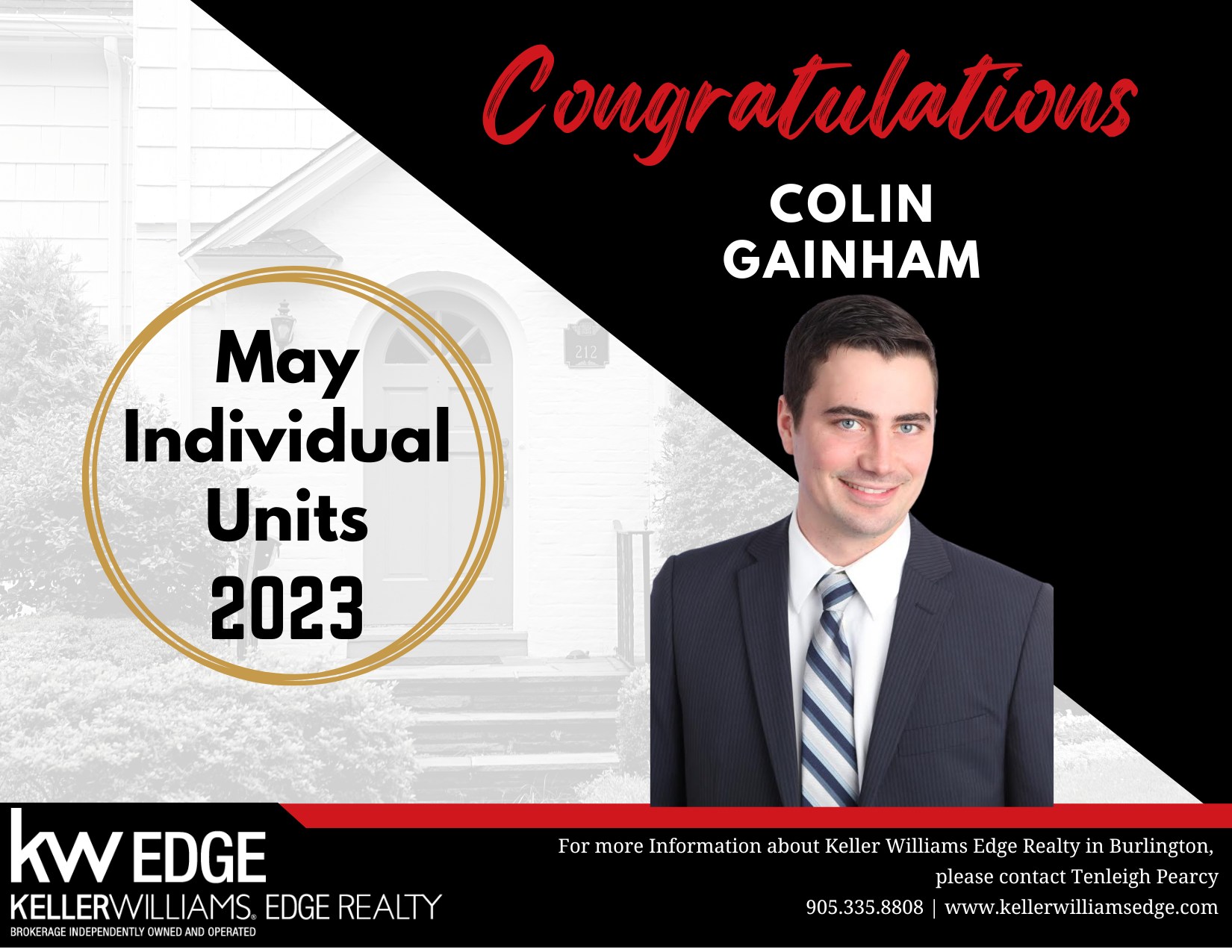 Congratulations... - Keller Williams Edge Realty, Brokerage