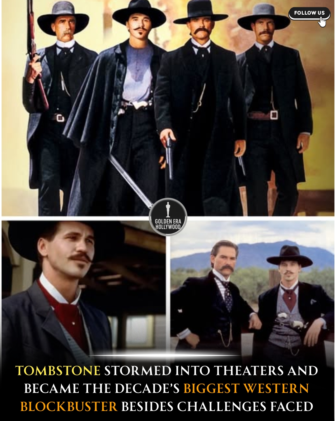 Golden - On a shoestring of studio confidence, Tombstone galloped into ...
