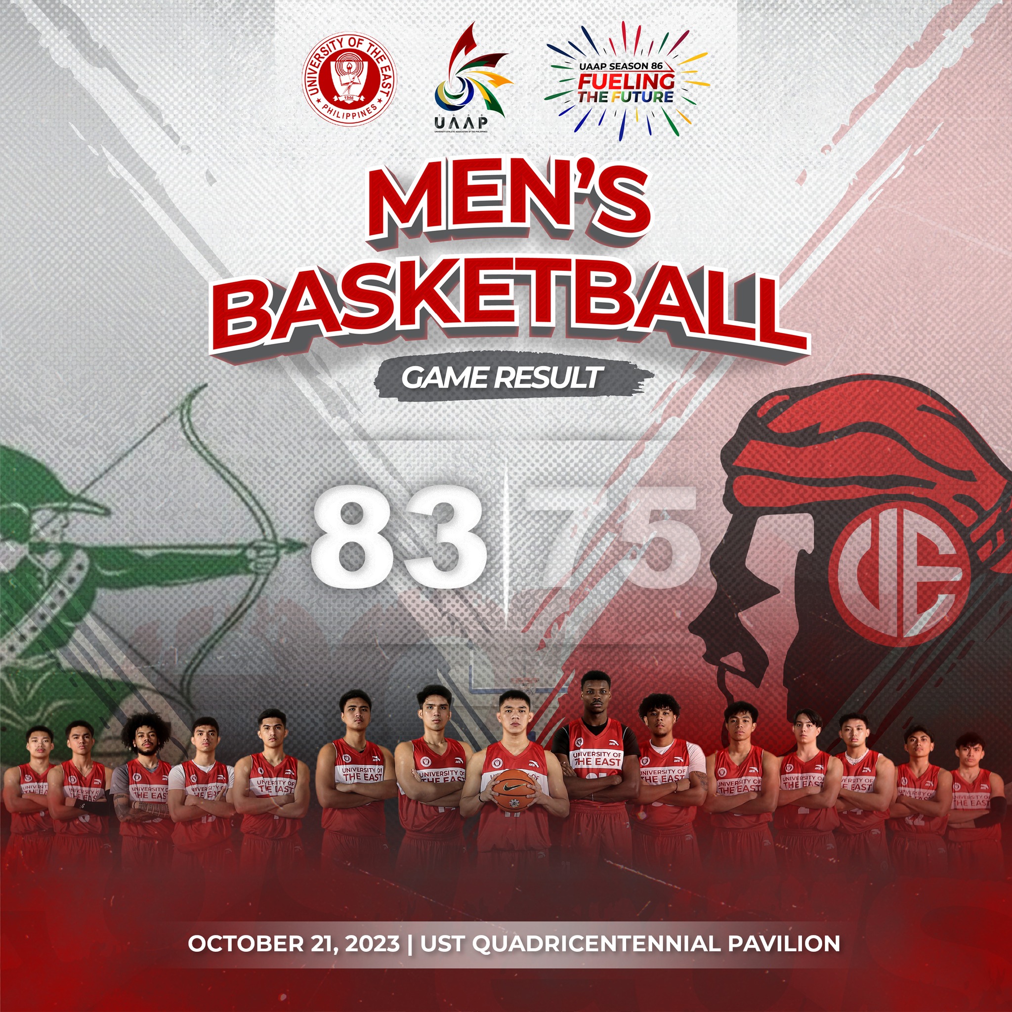 The UE Red Warriors Men's... - University of the East (UE) | Facebook