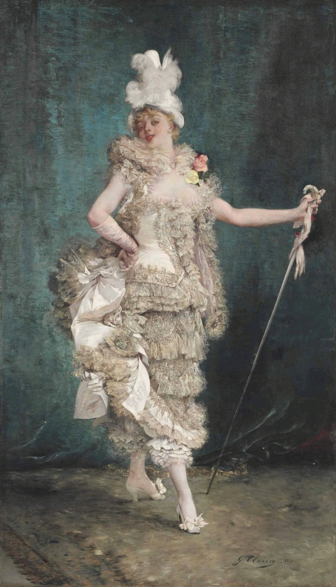 What is the origin of the word frou-frou?