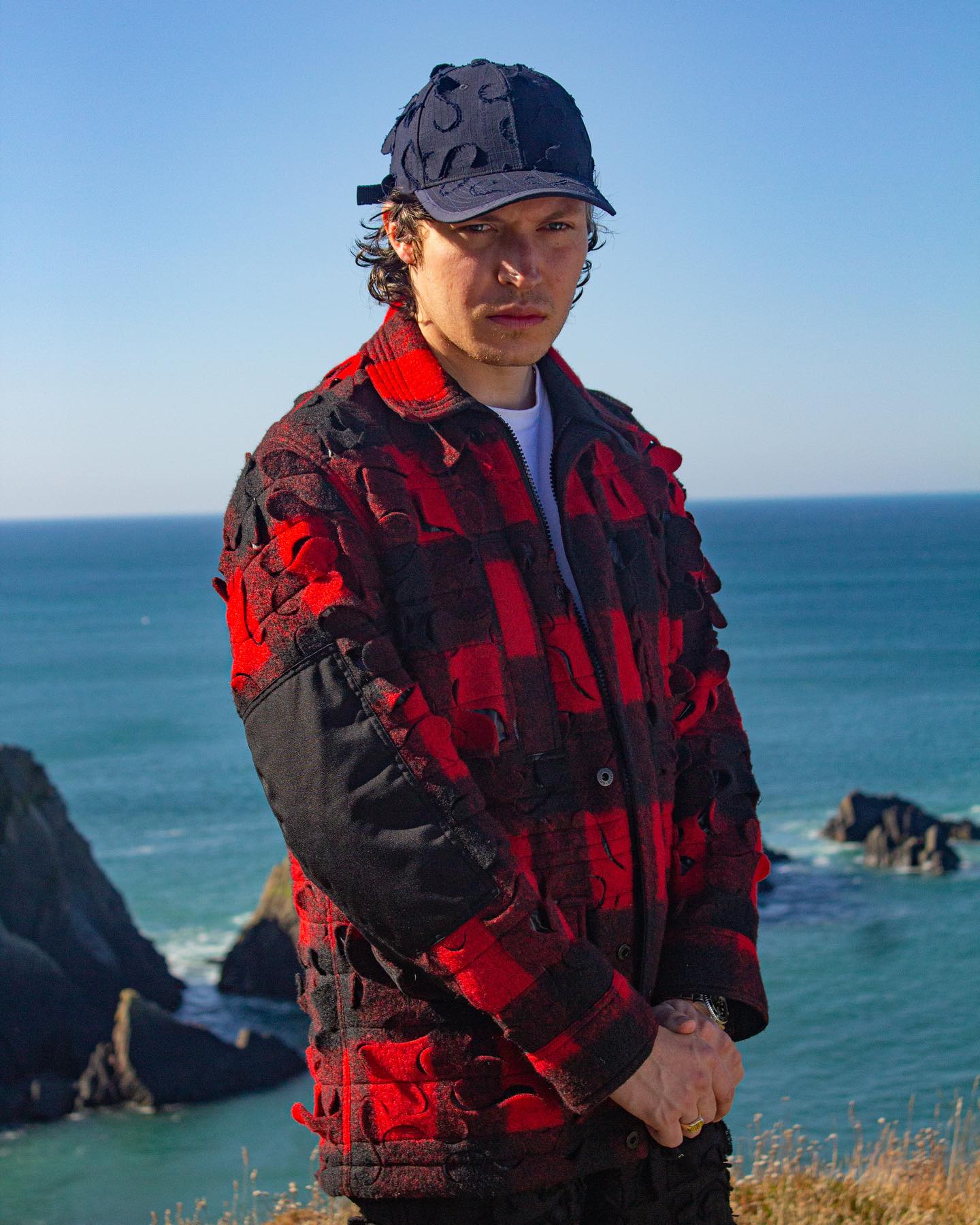 Introducing the Griffin Blade Cut Buffalo Check. A four pocket