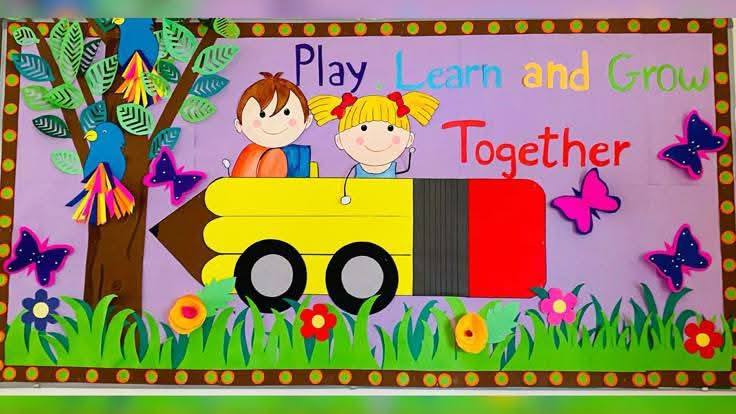 Kindergarten - Bulletin Board Decoration Ideas for School... | Facebook