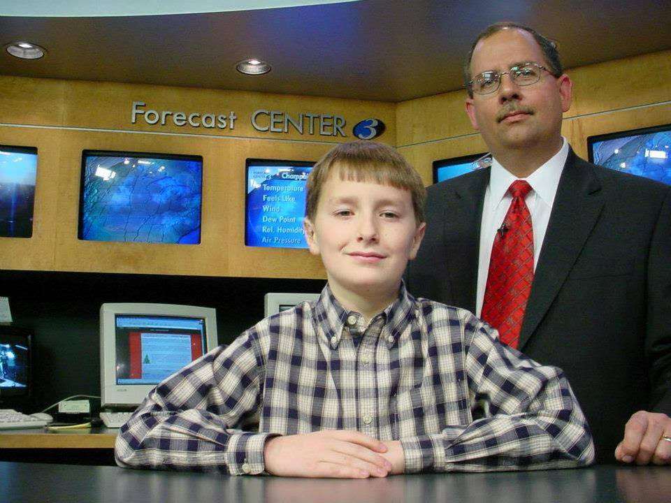 Meteorologist Jacob Dickey