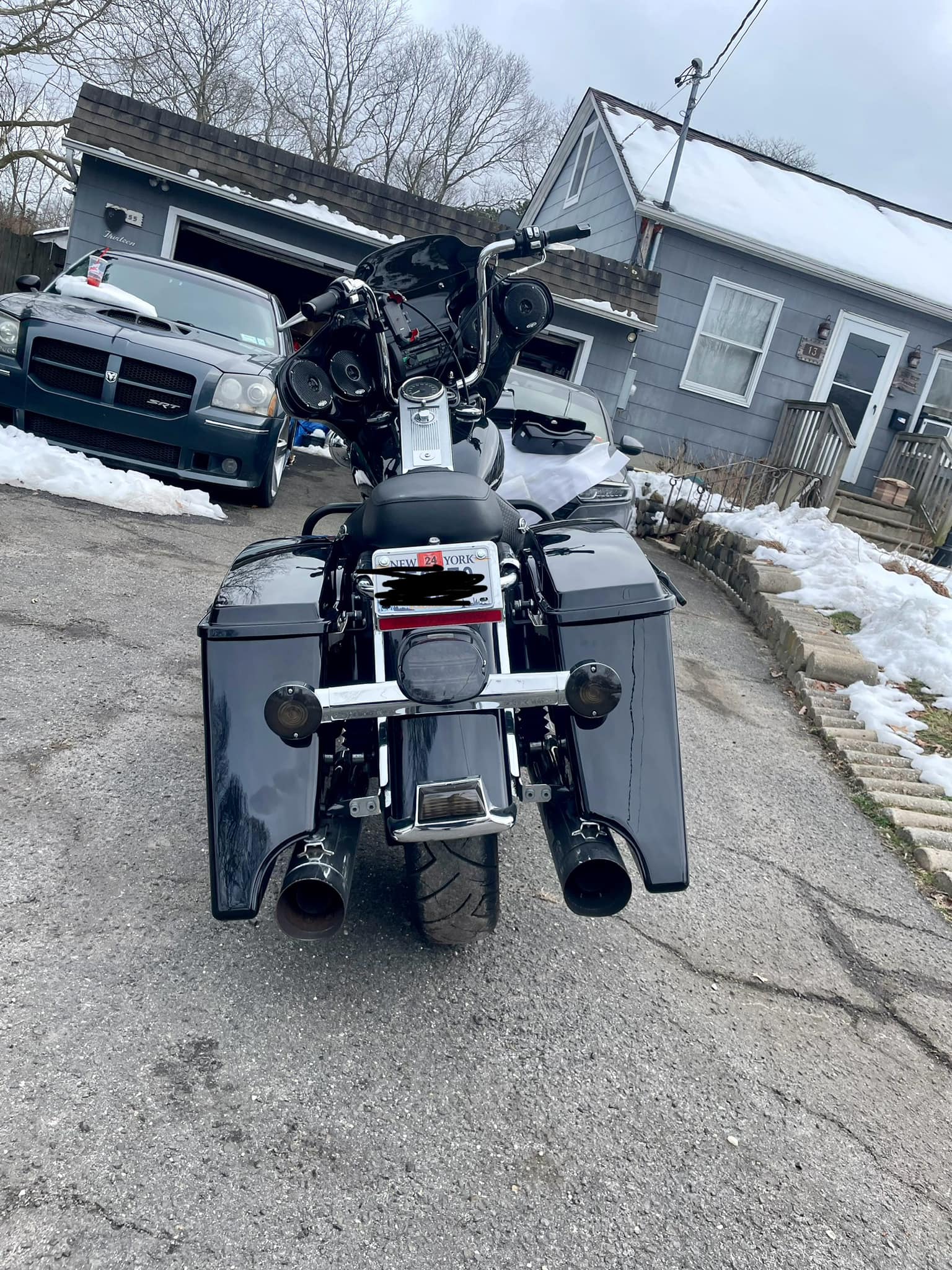 Color Matched Stretched Rear Fender Extension | Order Here