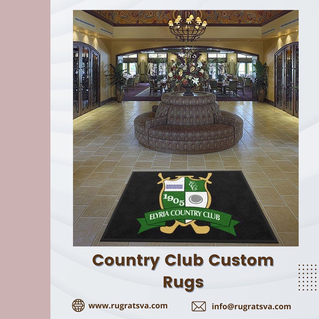 Rug - ️Impress potential members with exceptional quality custom area ...