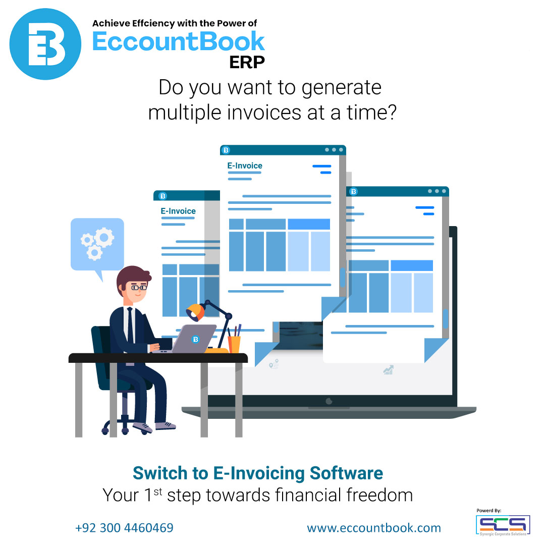 EccountBook ERP - Go paperless with Pakistan's first...