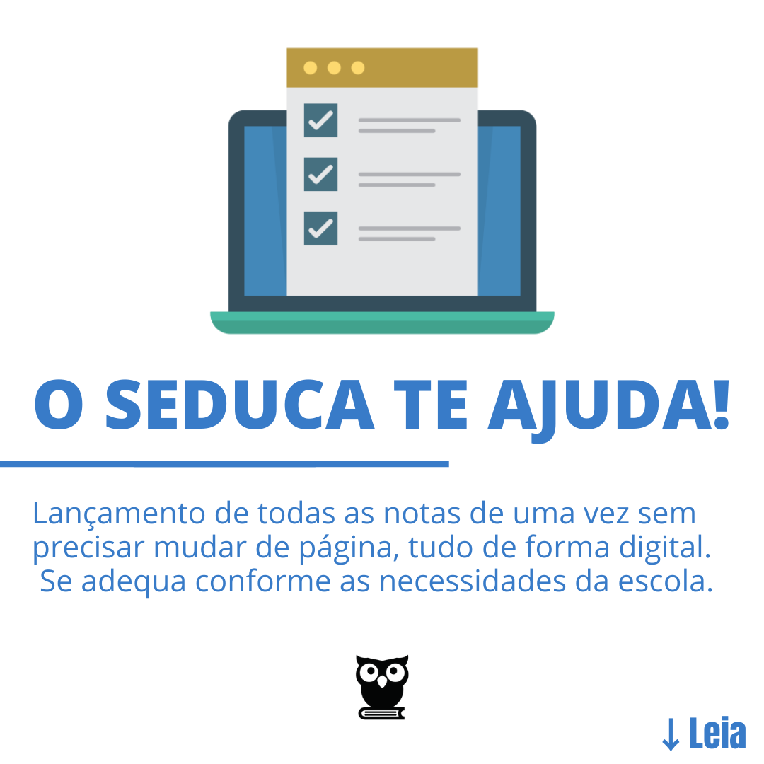 Seduca - Adaptável à sua escola!⠀⠀⠀⠀⠀ .⠀⠀⠀⠀⠀ 📈 Utilize...