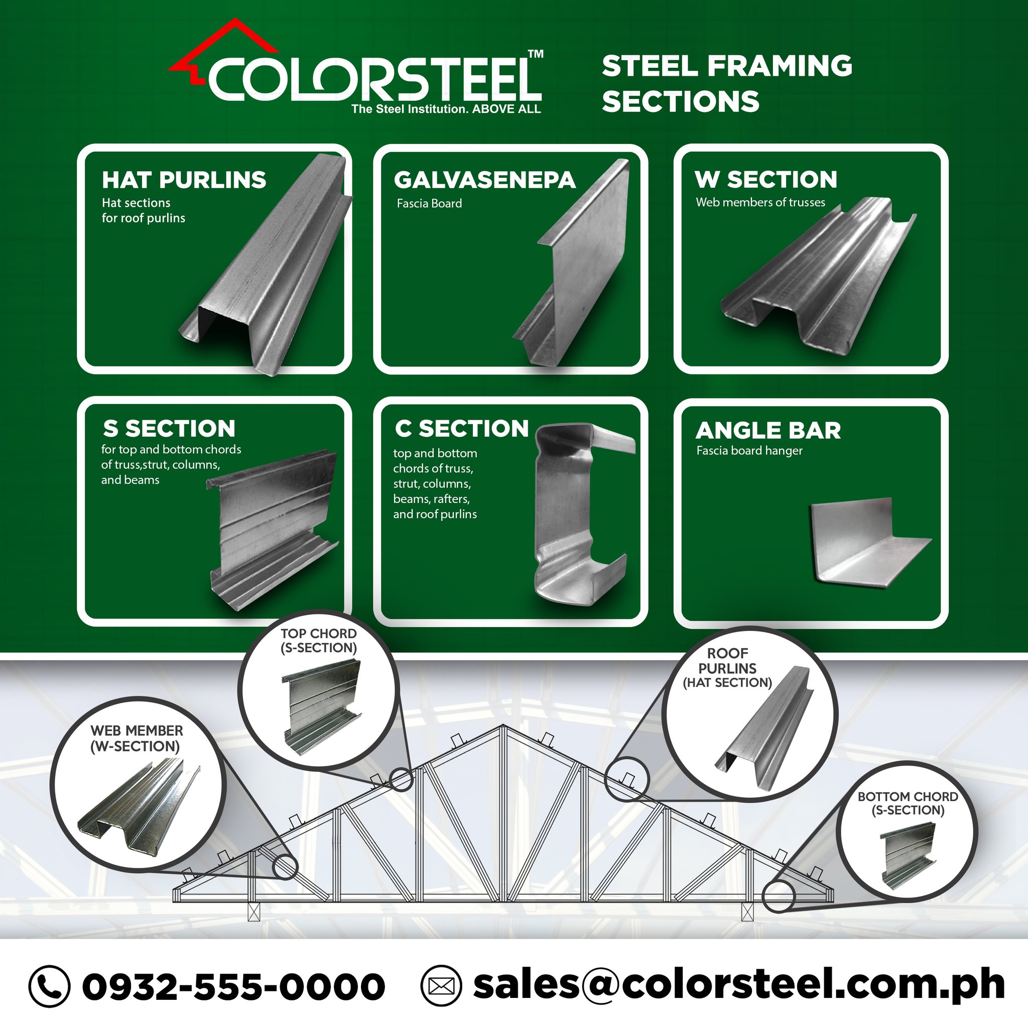Colorsteel - There are no strong roofings without sturdy support. The ...