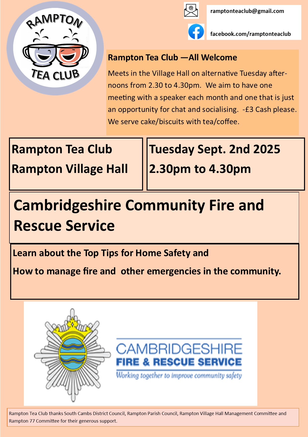 Rampton Tea Club