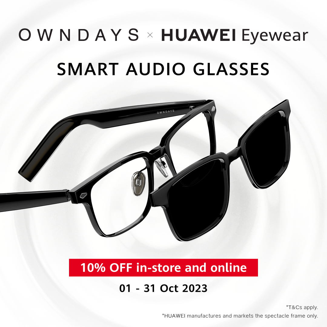 Live, laugh, love a multi-functional eyewear 🥰 With the OWNDAYS x