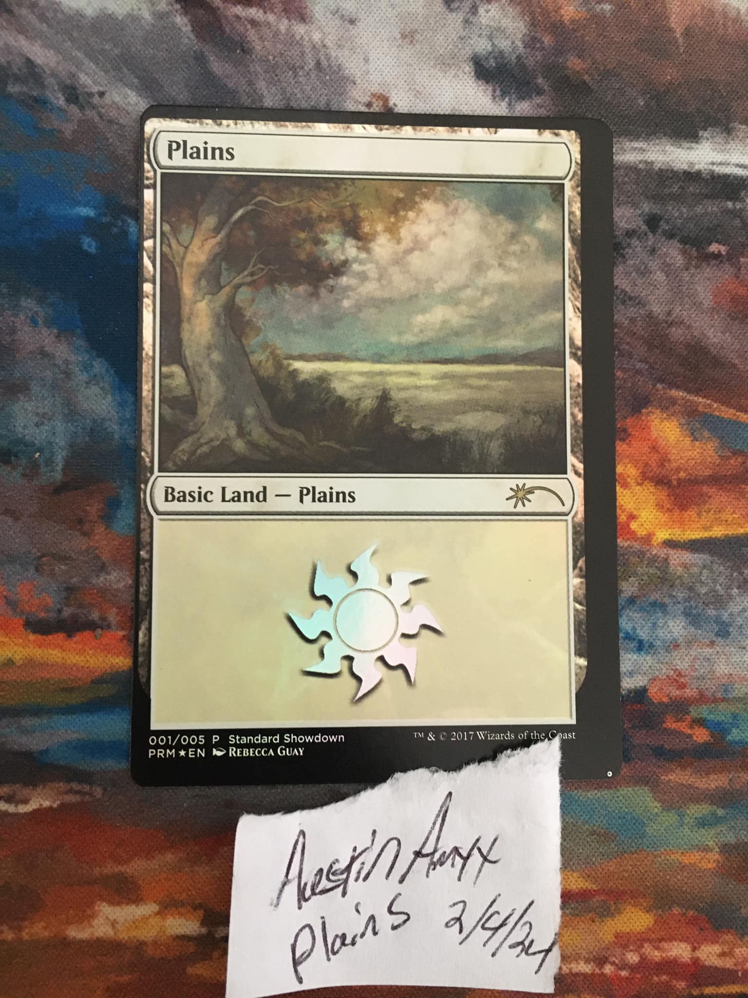 First Rebecca Guay artist proof card