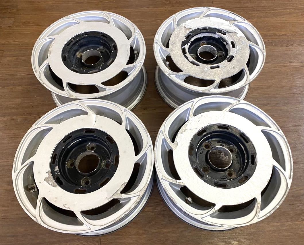 In stock: A set of AME Windmühle wheels, in kei car sizing of 12x4
