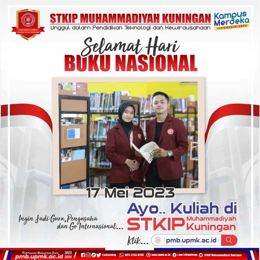 STKIP - Selamat Hari Buku Nasional 17 Mei 2023 Yuk mulai tingkatkan ...
