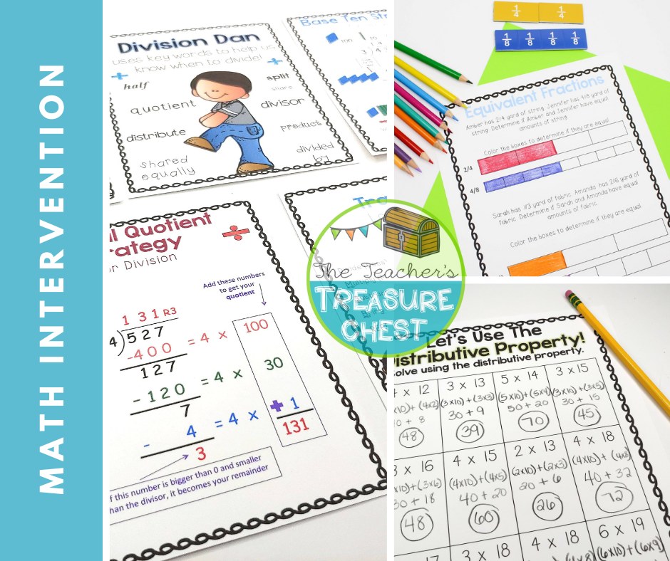 ⭐ Calling Fourth Grade Math... - The Teacher's Treasure Chest