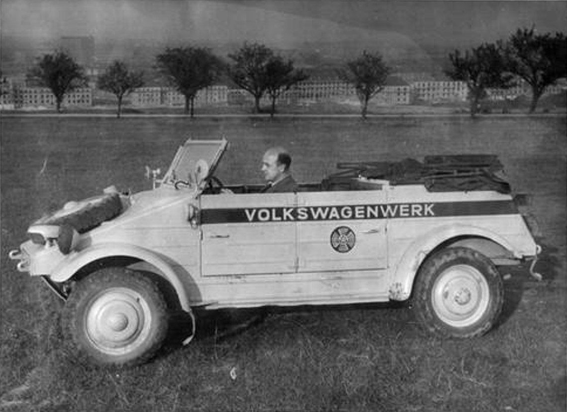 Information about 1942 VW Kubelwagen Typ 82 with serial number 7090