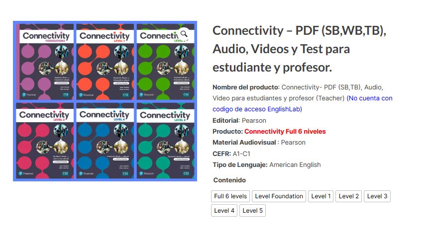 CURSOS Y TALLERES SANTA CRUZ | Libro Connectivity – Colección Completa ...
