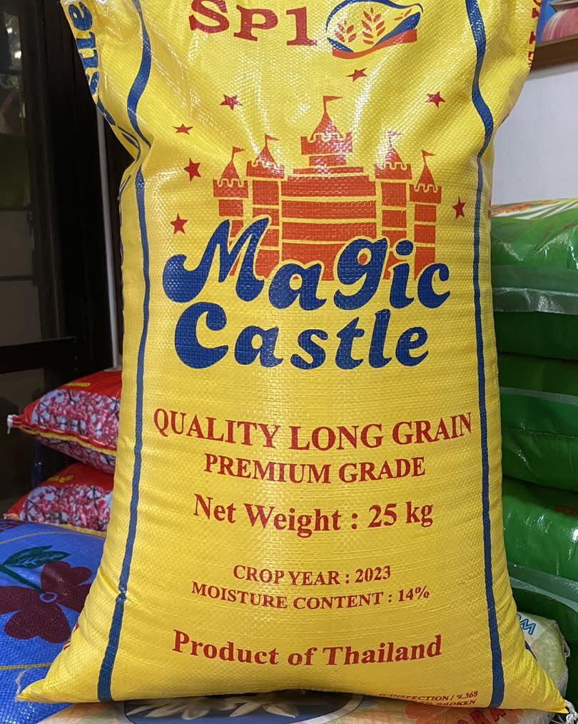 Thai Rice 🌾 🍚 Magic Castle 25kg... - 5G-Bigasan Online Store | Facebook