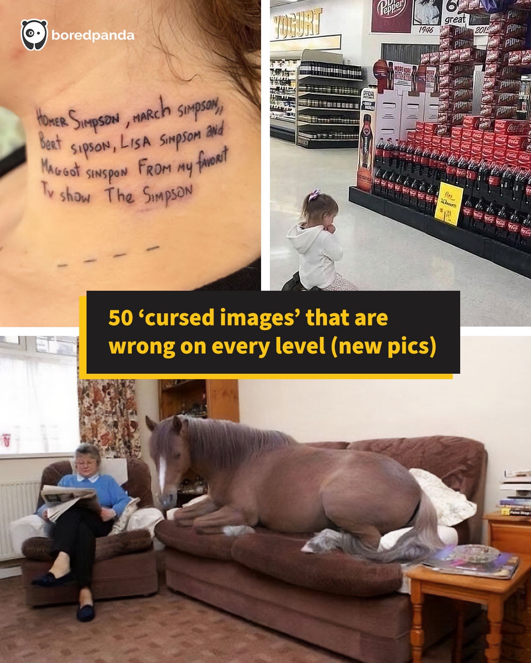 Skilled Panda - 50 ‘cursed images’ that are wrong on every... | Facebook