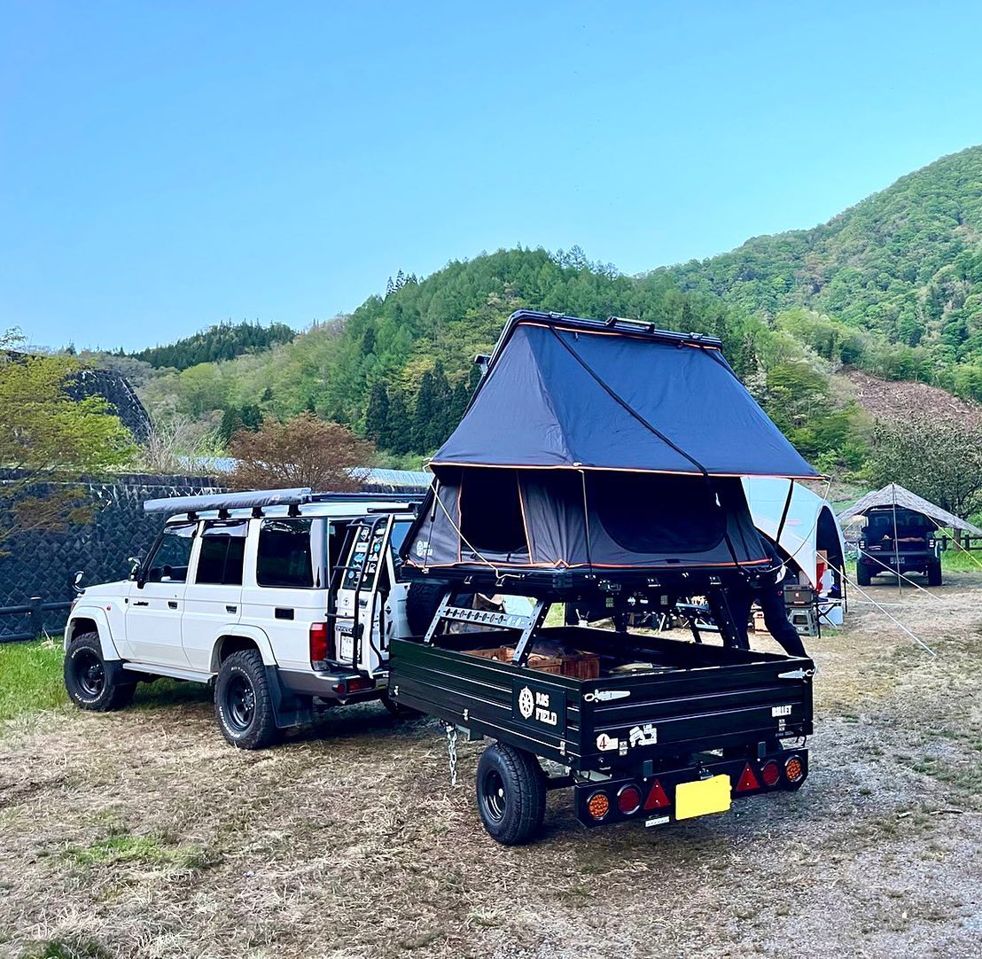 お客様よりキャンプの様子を頂きました！ #ロスフィールド#rosfield#軽 