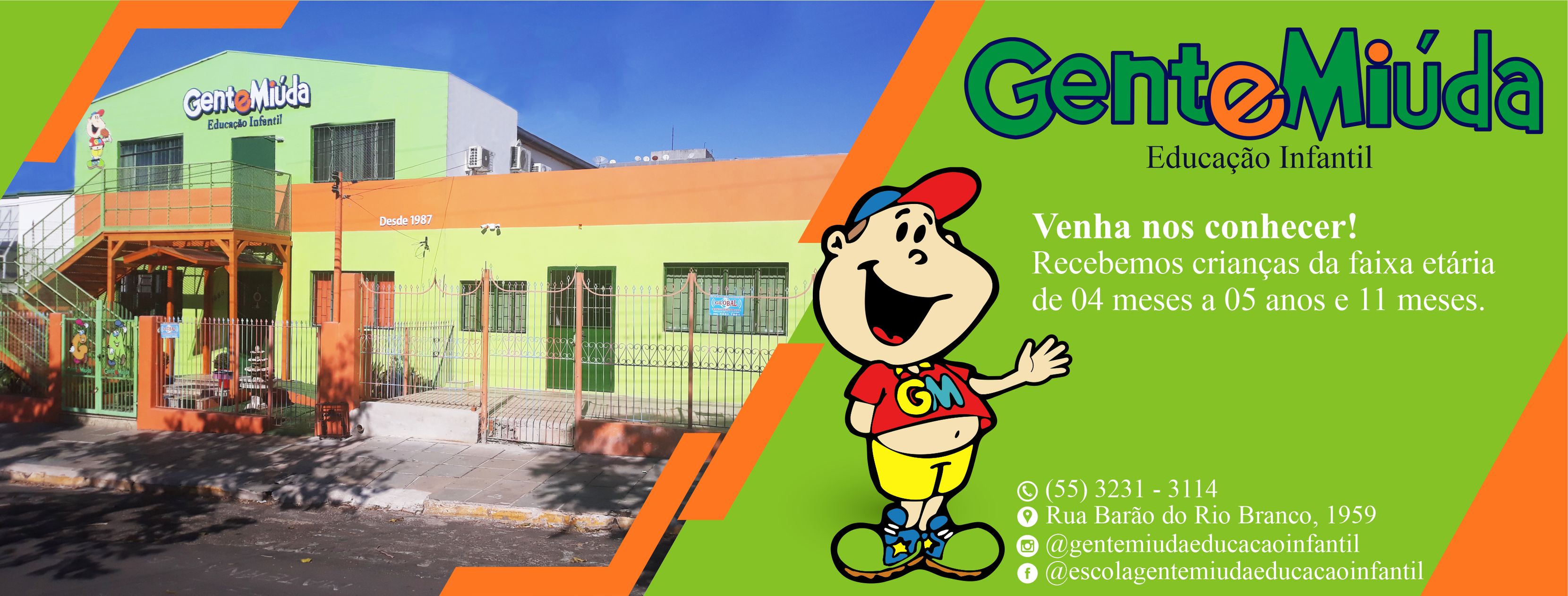 Escola Particular de Educação Infantil Gente Miúda | Rosário do Sul RS