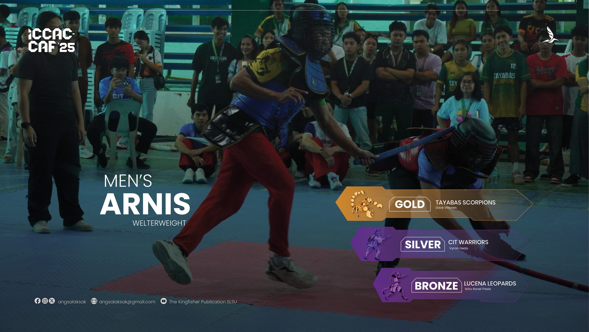 The Kingfisher - Tayabas Scorpion rules in men's Welterweight Tayabas ...
