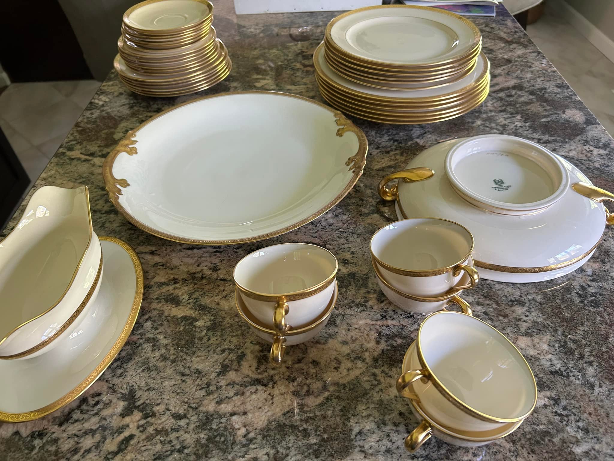 Marshall Field china pattern from France