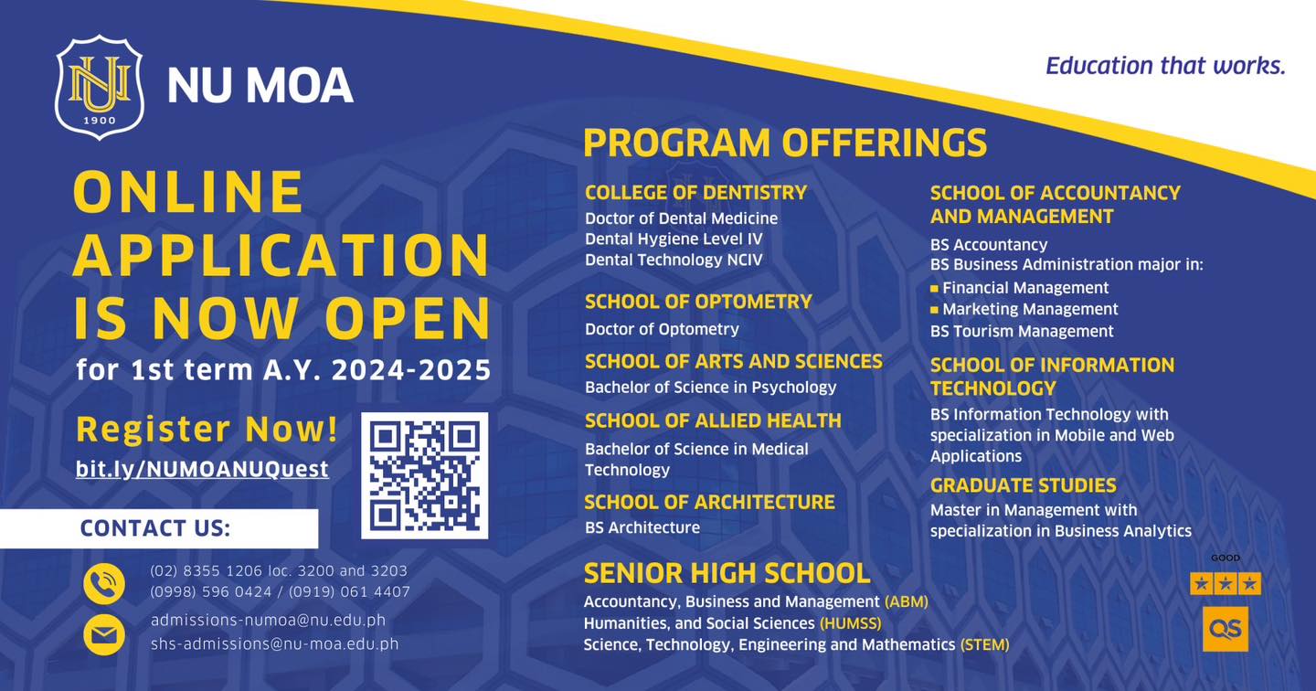 NU - The Online Application for AY 2024-2025 is NOW OPEN. 📣 Register ...