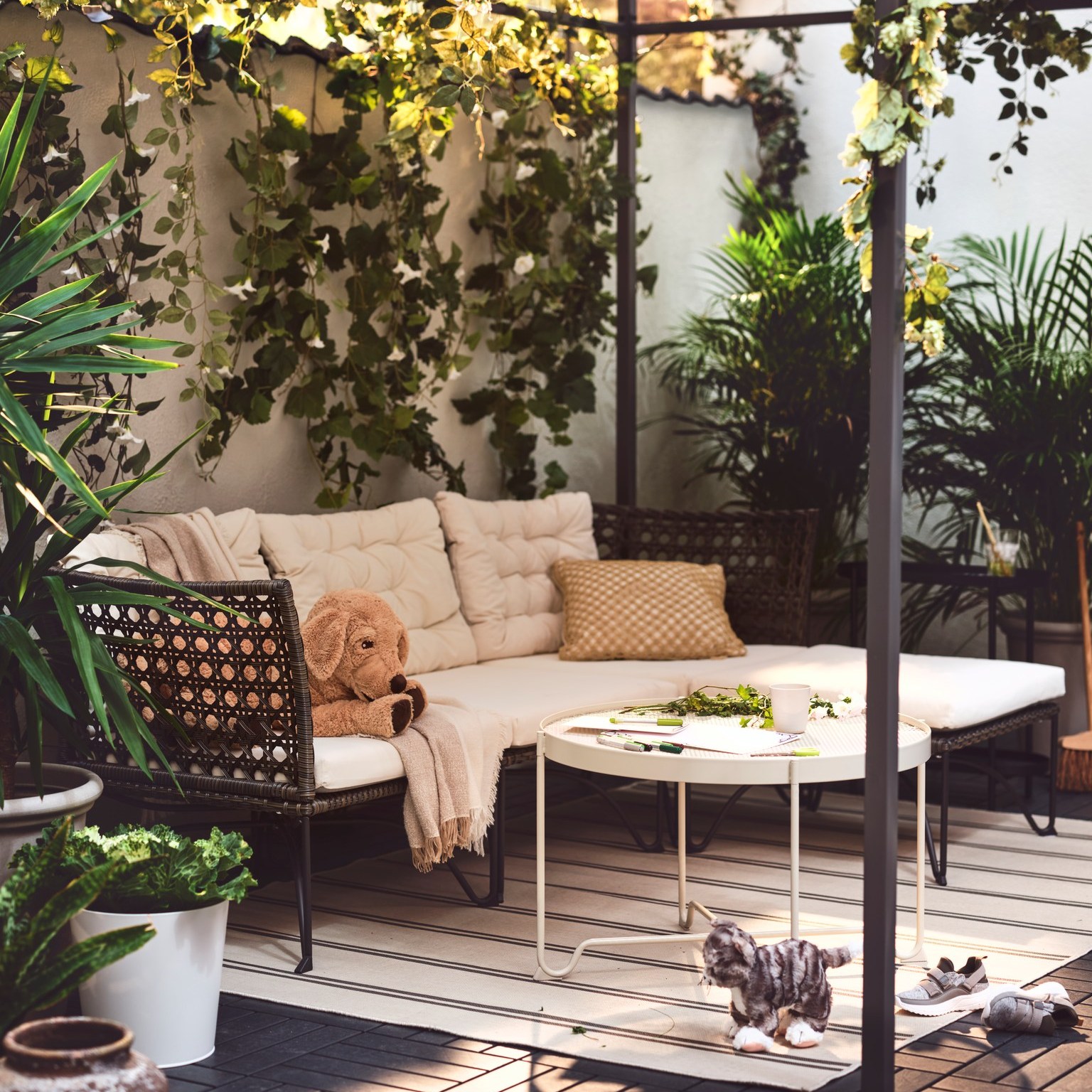 grünes geschirr Maeser - Geschirr-Set, Steinzeug Elissa Fab sun room uning
