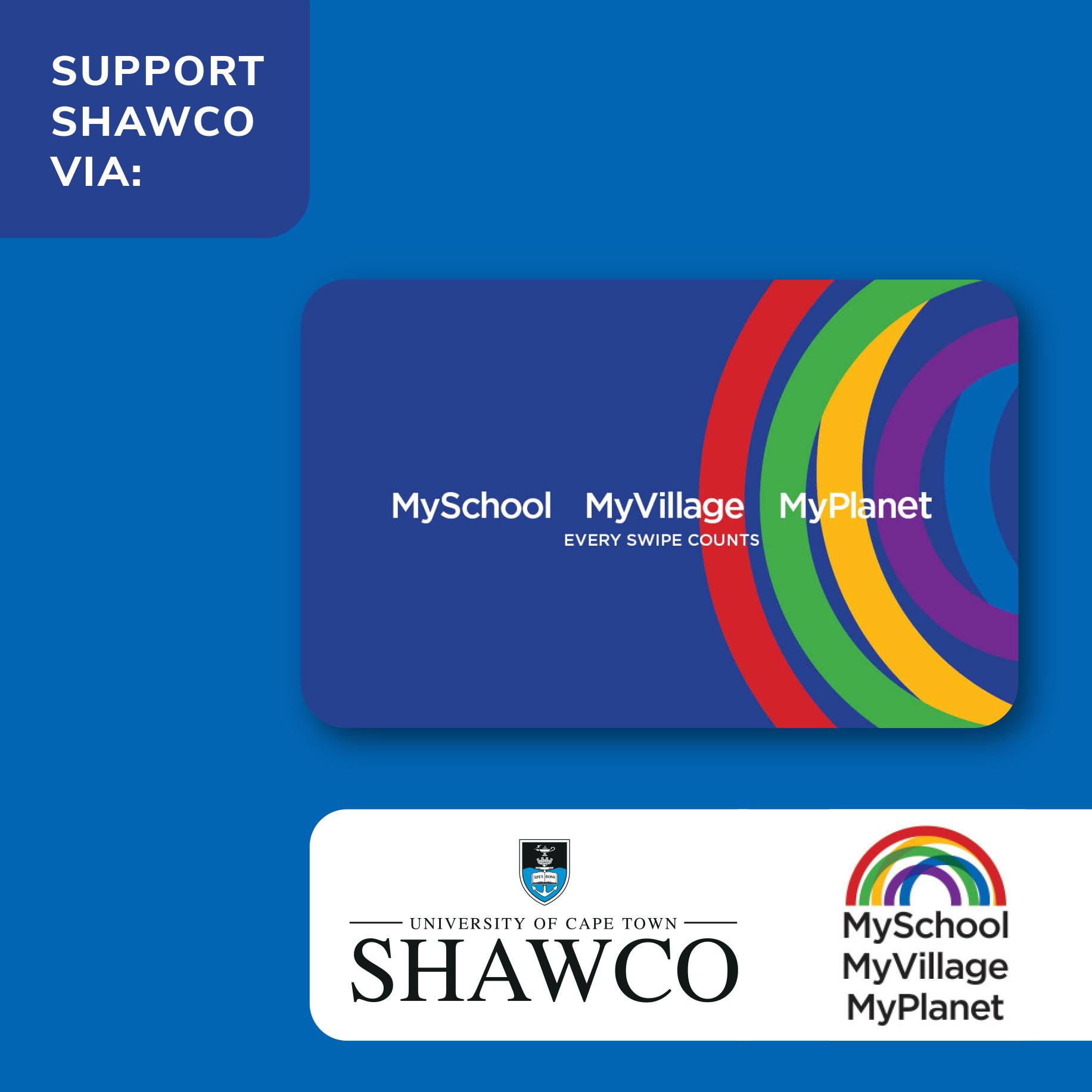 SHAWCO - SHAWCO is an official charitable beneficiary on the “My School ...
