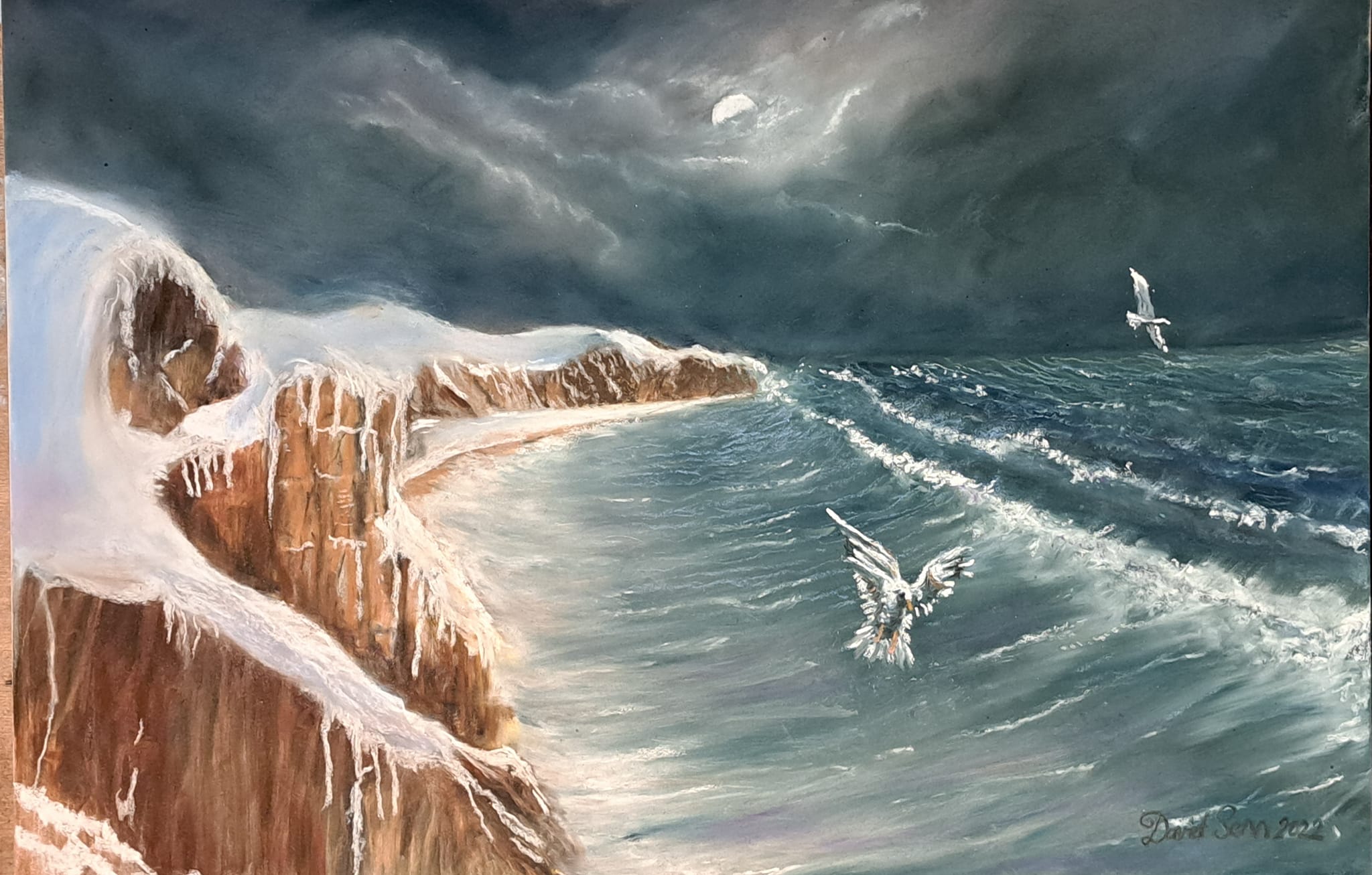 Arrtist Local Views - Thanet - Kingsgate Bay, Broadstairs. Original ...