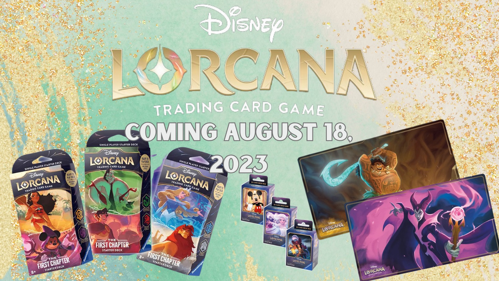 ranking lorcana starter decks Ravensburger Disney TCG: Archazia's Island Single-Player Deck - Ruby & Sapphire | Engaging Gameplay | Over 200 Original Disney Artworks strongest lorcana starter deck list