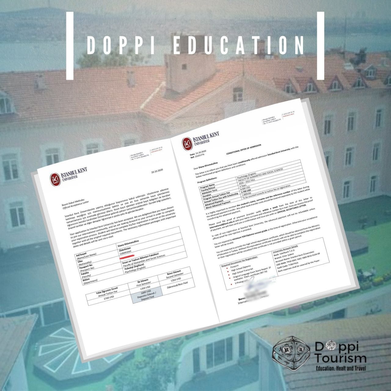 Doppi Education - 🇹🇷 Congrats! 🇺🇿 We are glad to announce... | Facebook