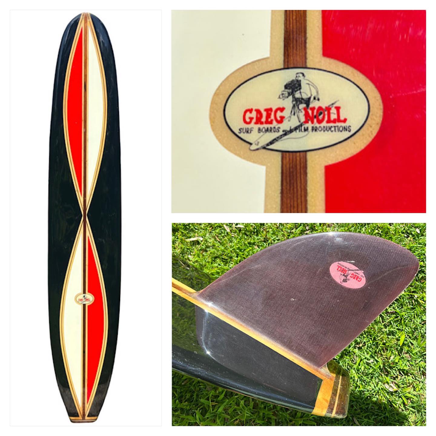 Who restores 1960s Greg Noll surfboards in the Mid Atlantic area?