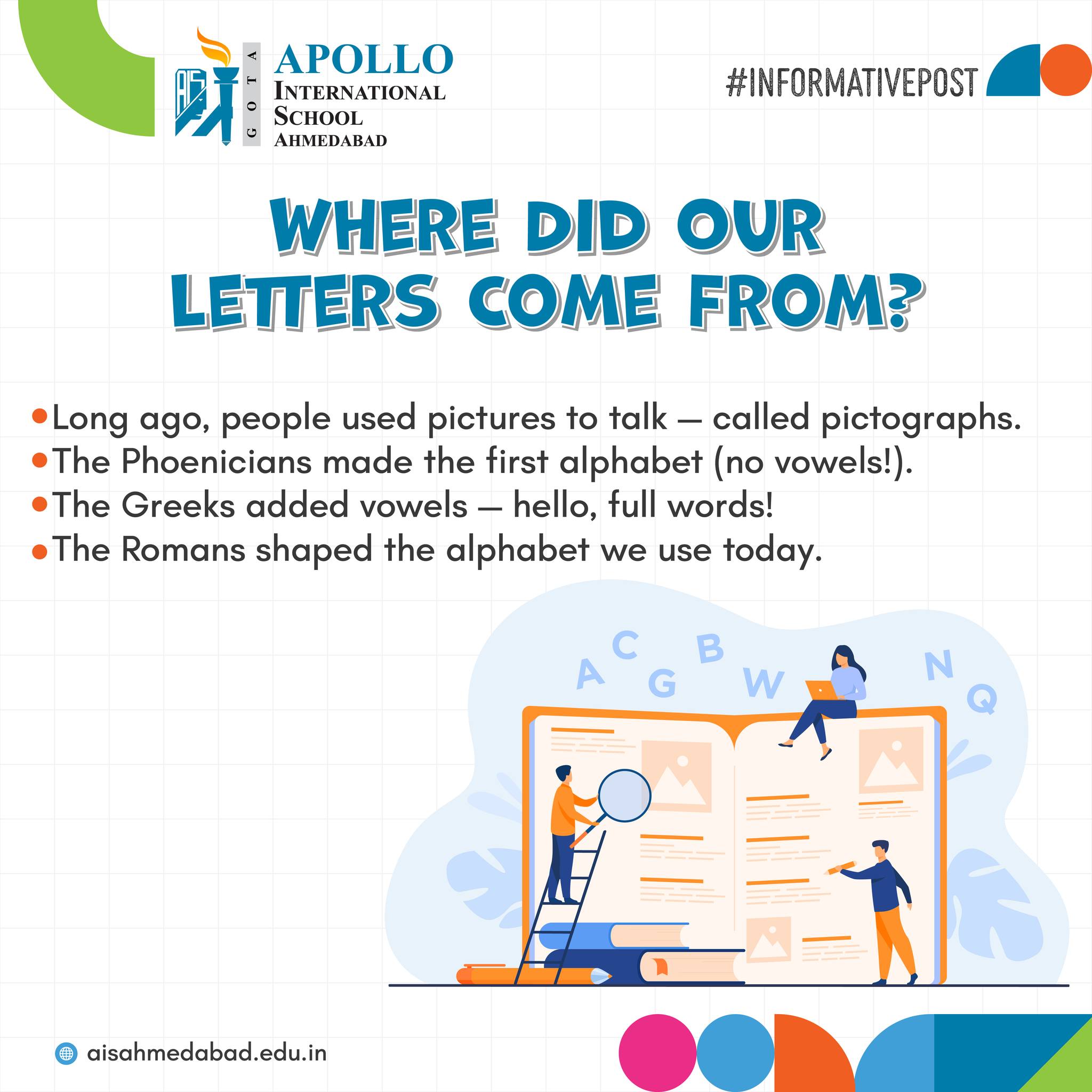 Apollo - 🅰️🅱️ Where Did Our Letters Come From? Ever wondered how our A ...
