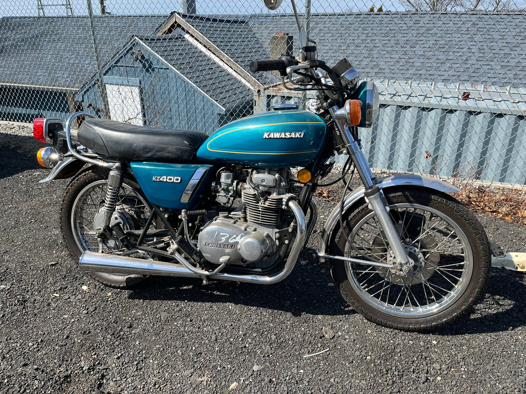 1975 Kawasaki KZ400 for sale in Connecticut