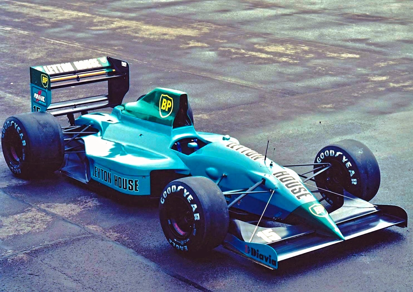 Leyton House March CG891-Judd F1 car