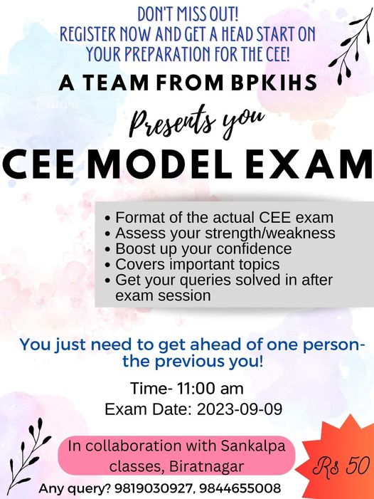 Hints and solution of CEE model exam 2023-09-09 https://drive.google ...