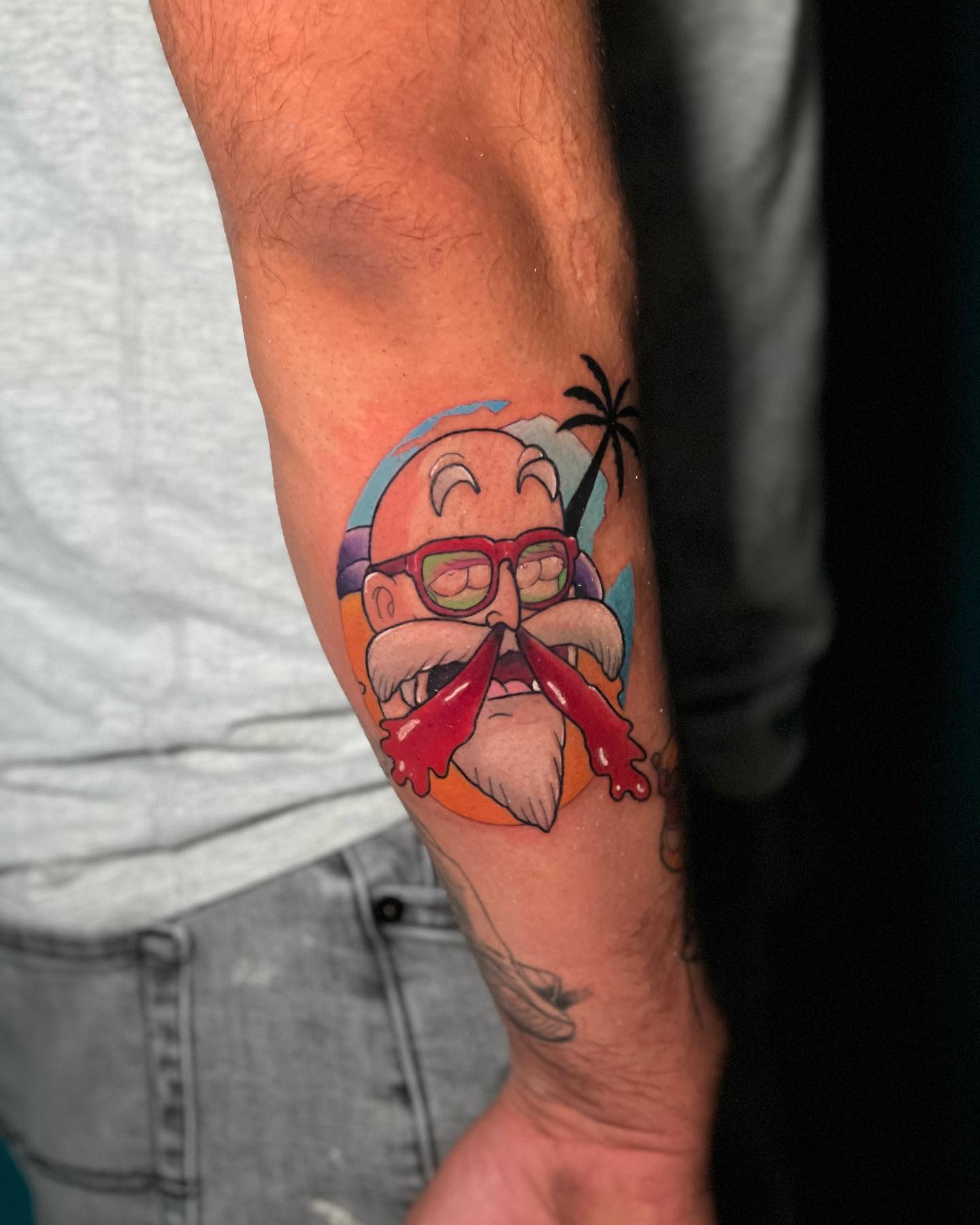 Master Roshi Symbol Tattoo