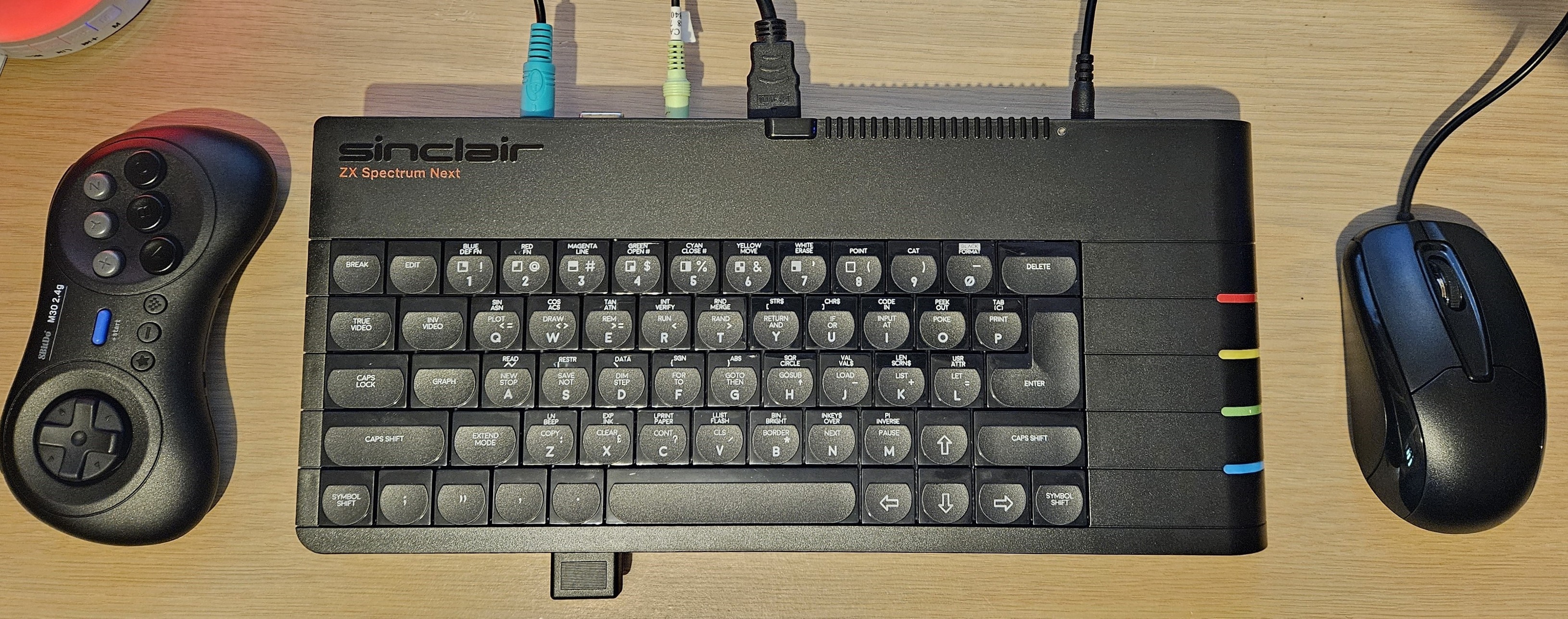 First gamepad connected to a computer was Genius MaxFire G-08XU